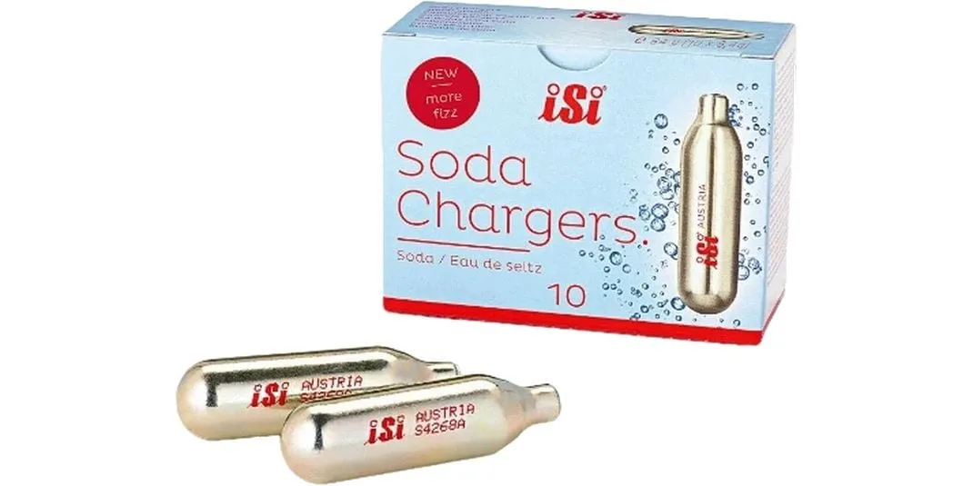 ISI Wassersprudler Kapseln 10 Stück, Gold