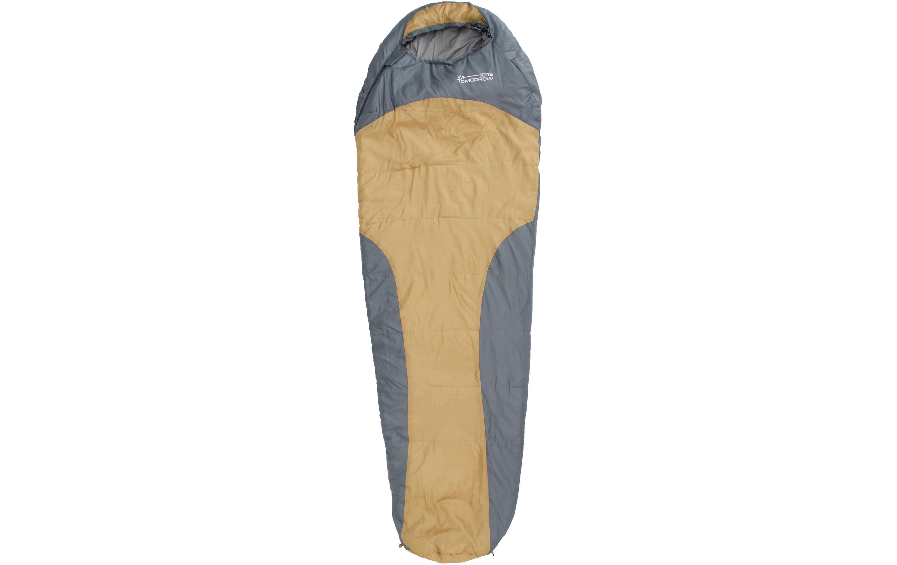 Where tomorrow Mumienschlafsack Polyester, Curry Where tomorrow Mumienschlafsack Polyester, Curry