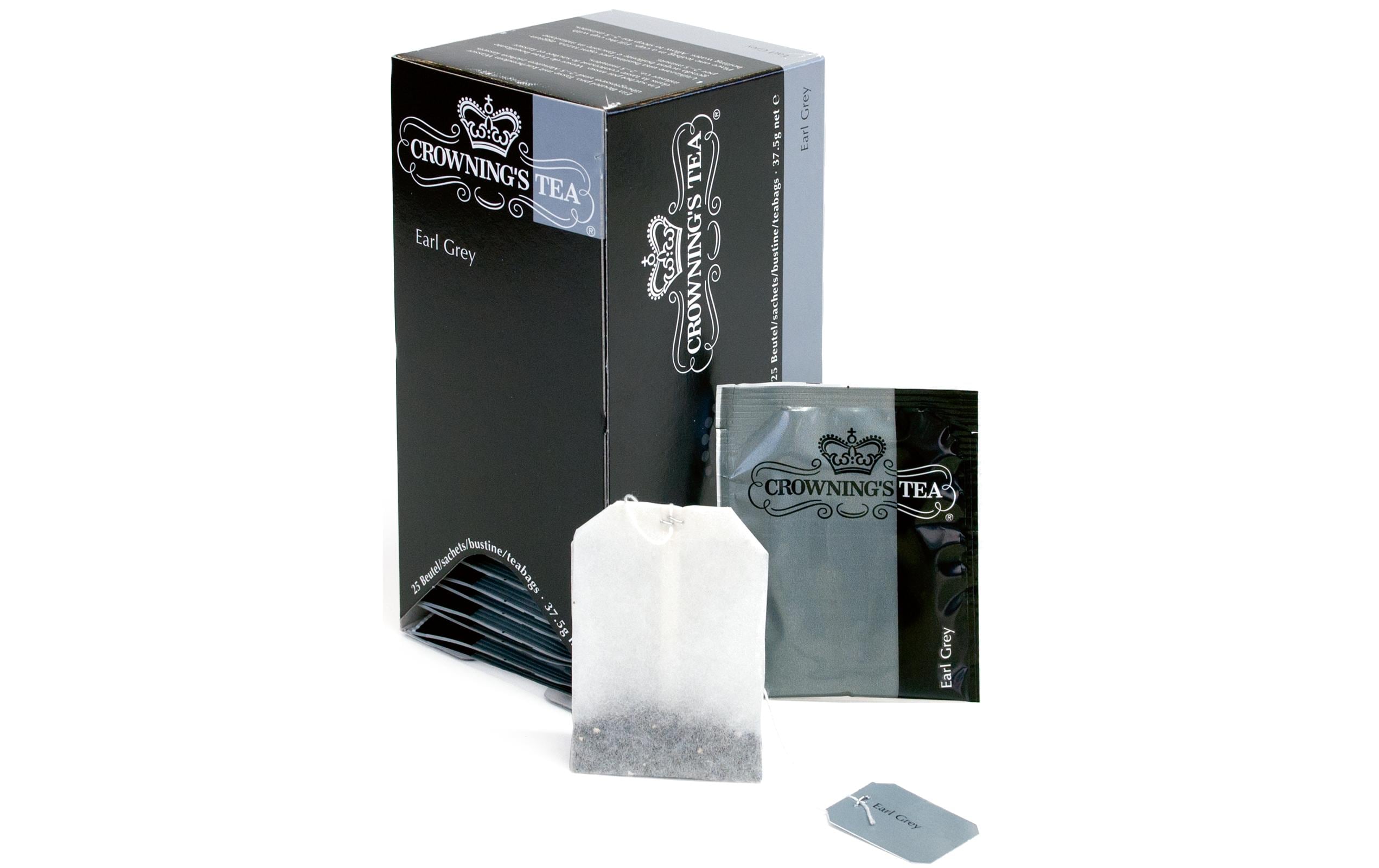 Crowning’s Tea Teebeutel Earl Grey 25 Stück