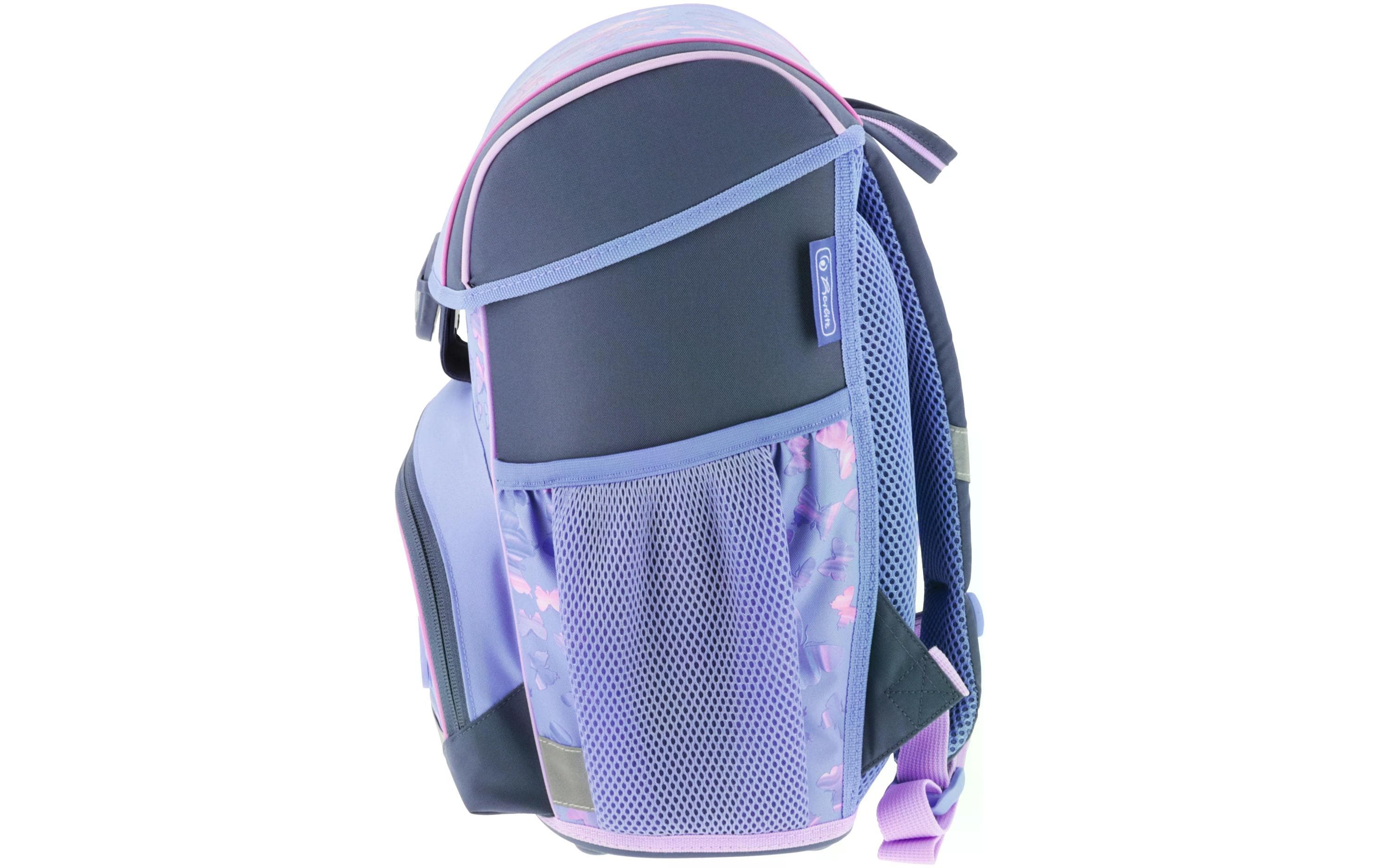 Herlitz Schulthek Loop Plus Blue Butterfly 4-teiliges Set Herlitz Schulthek Loop Plus Blue Butterfly 4-teiliges Set