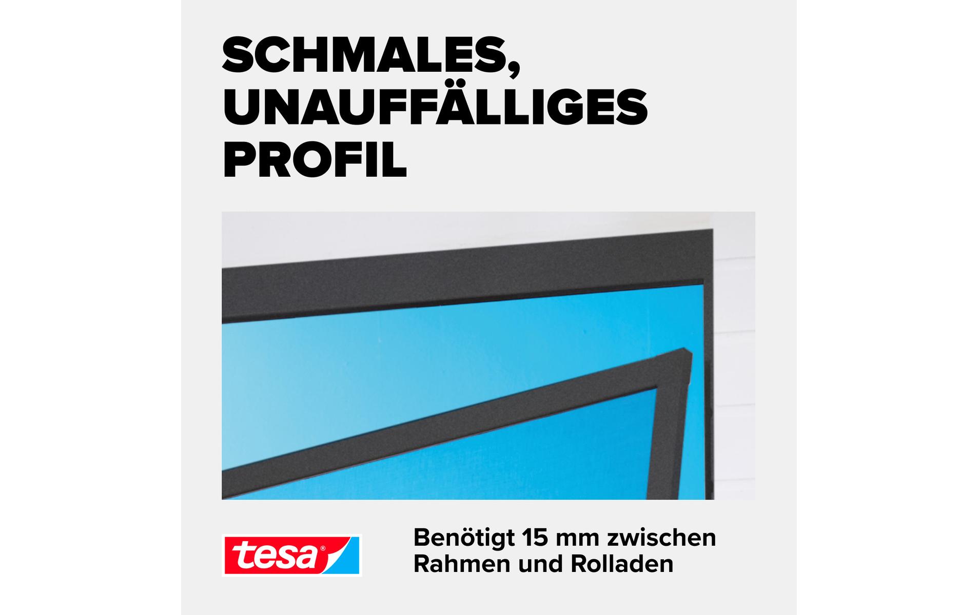 tesa Fliegengitter Insektenschutz Alu Comfort Tür 1 x 2.2m