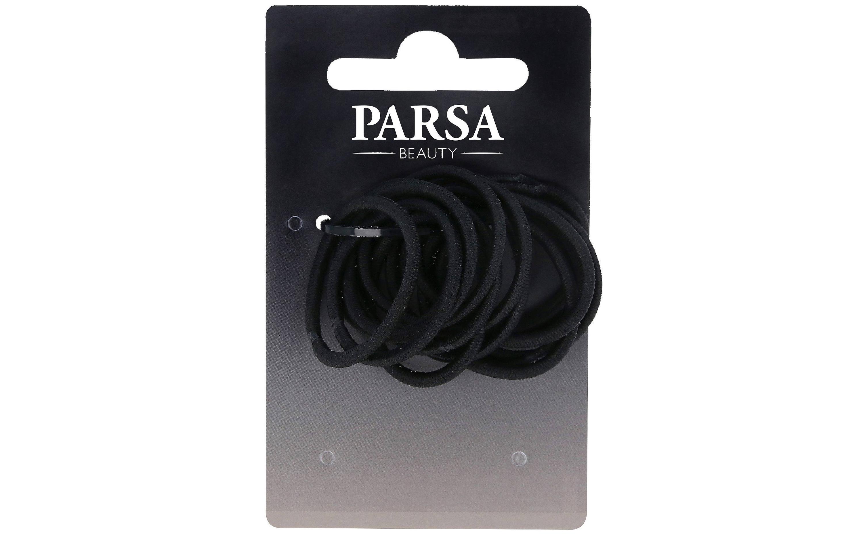 Parsa Beauty Zopfhalter mini, dünn, metallfrei Schwarz