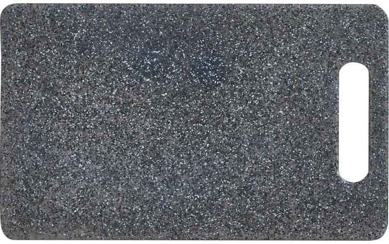 Zeller Present Auftauplatte Granitoptik 25 x 15 x 0.8 cm, Anthrazit