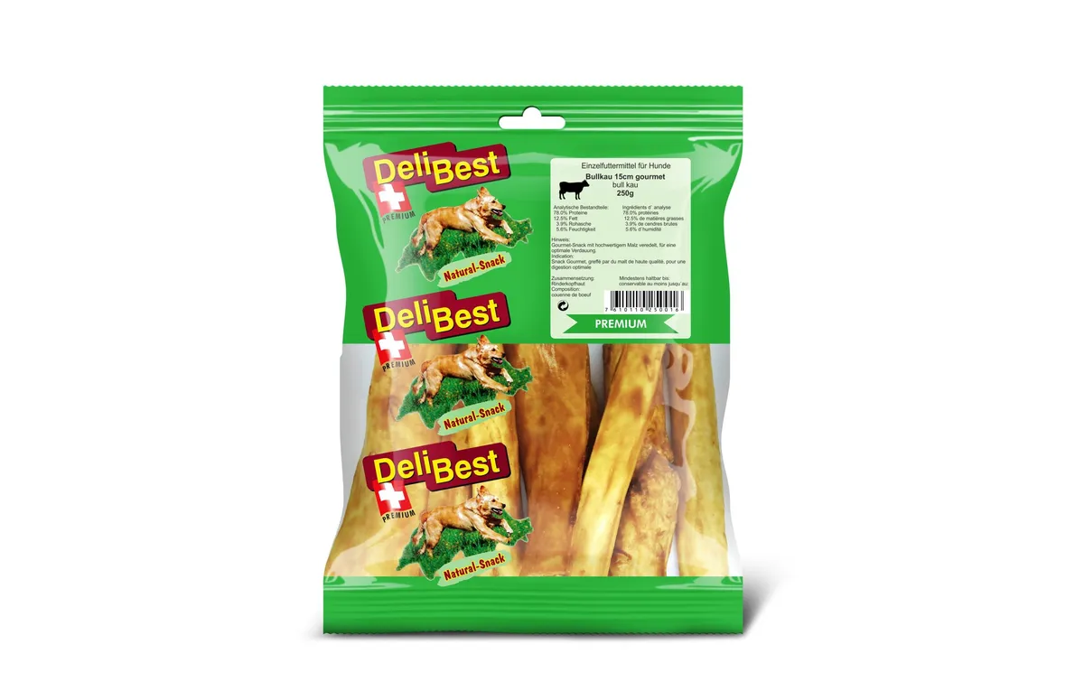 DeliBest Kaustange Premium Bull Kau, 250 g DeliBest Kaustange Premium Bull Kau, 250 g