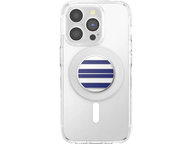 PopSockets Halterung Enamel Nautical Stripe MagSafe PopSockets Halterung Enamel Nautical Stripe MagSafe