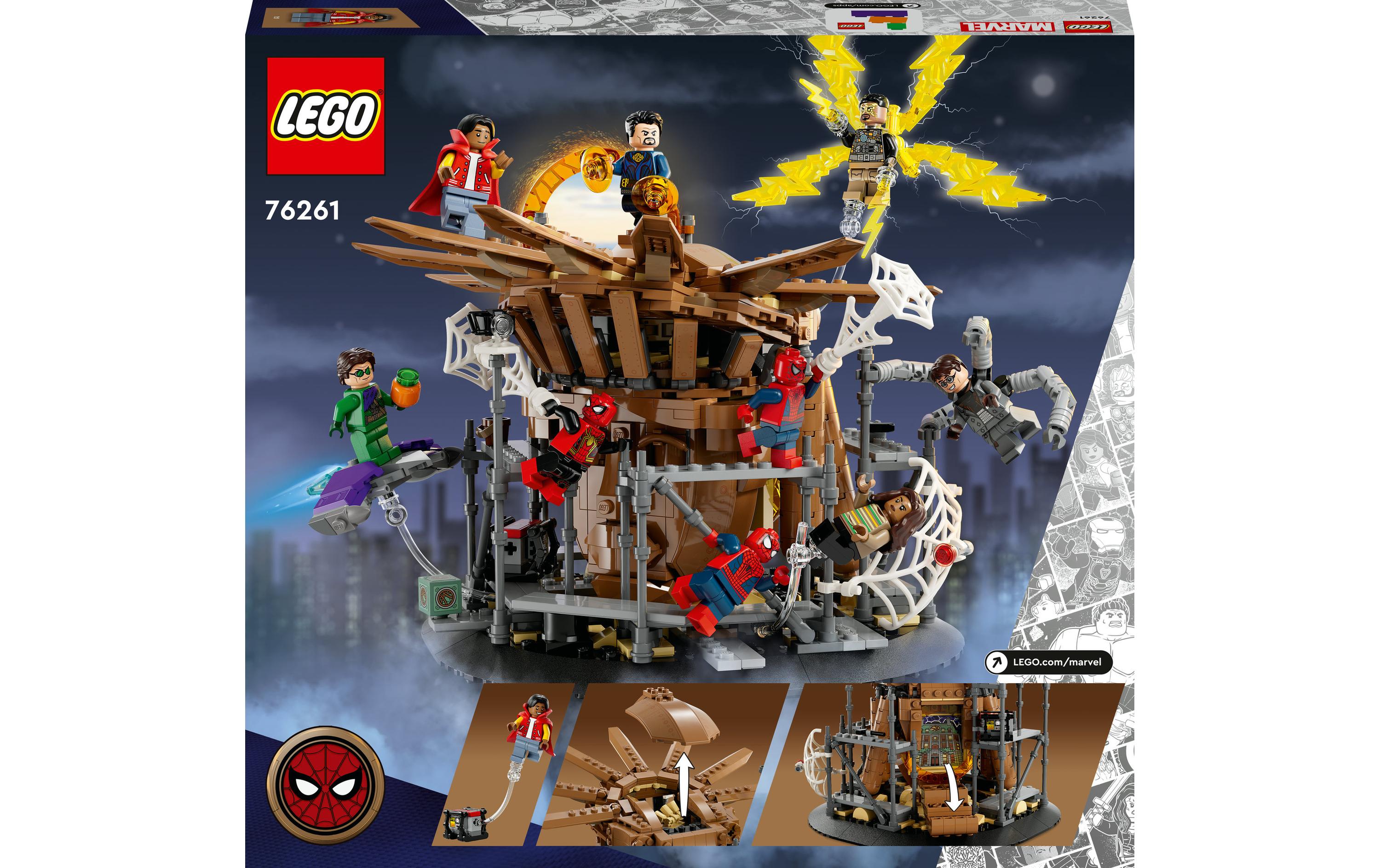 LEGO® Marvel Spider-Mans grosser Showdown 76261