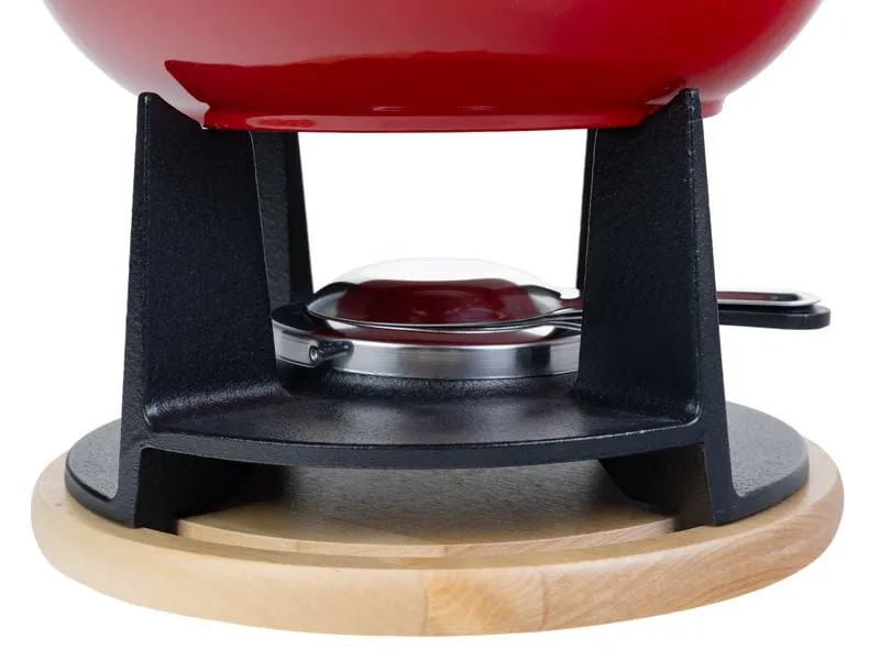 COCON Käsefondue-Set 10-teilig, Rot COCON Käsefondue-Set 10-teilig, Rot