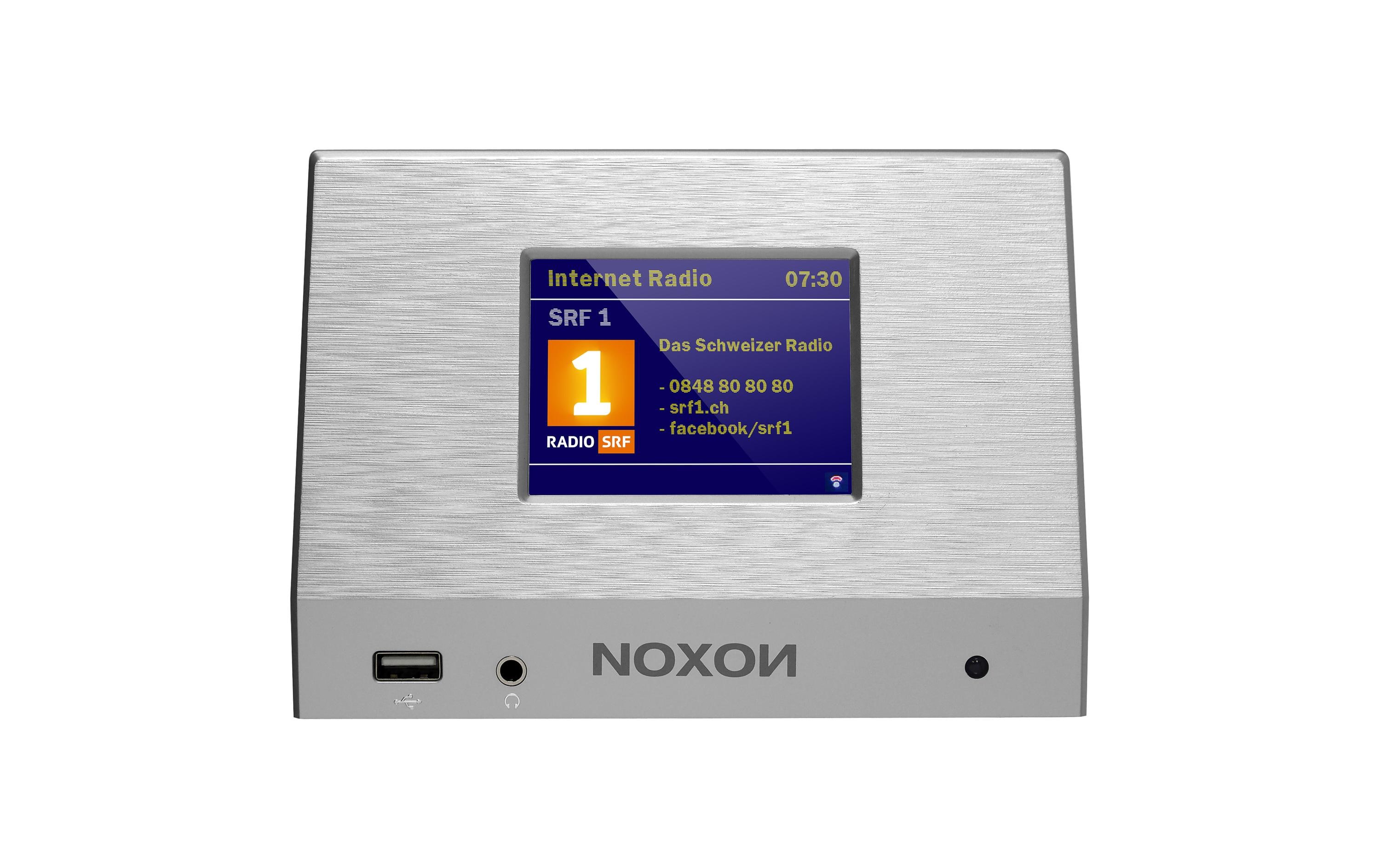Noxon Radio-Tuner A120+ Silber