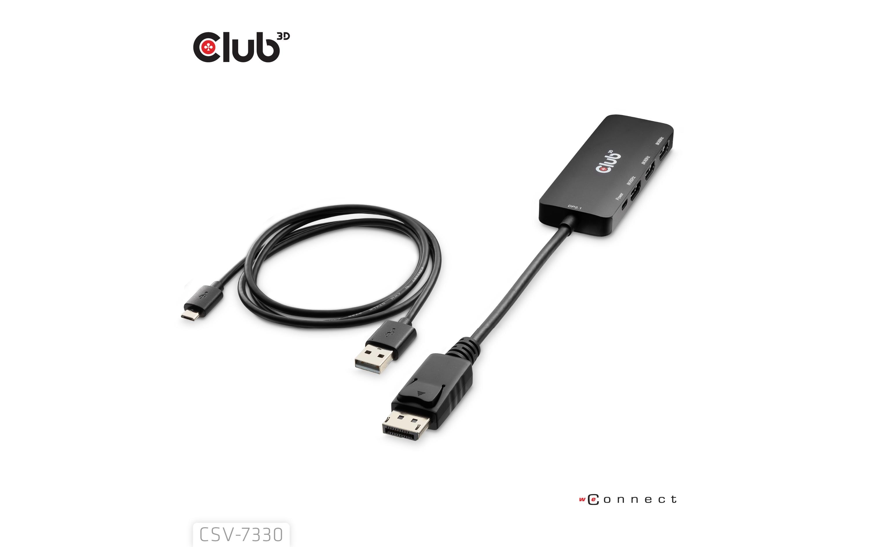 Club 3D Adapter CSV-7330 DisplayPort - HDMI