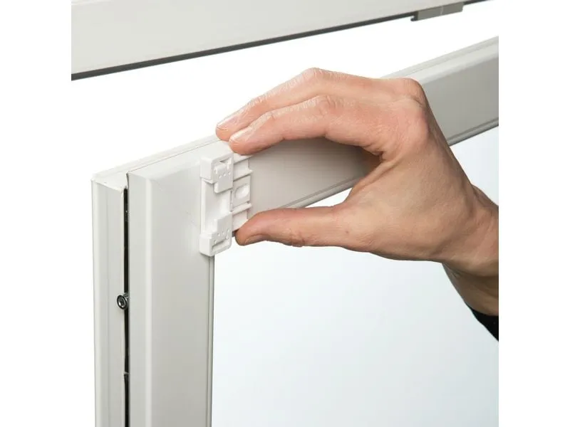 Gardinia Easyfix Klebe- und Klemmset Weiss Gardinia Easyfix Klebe- und Klemmset Weiss