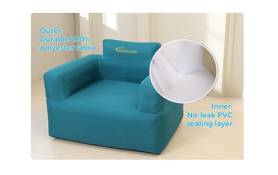 Aerogogo Aufblasbares Sofa BS2 103 x 74 cm