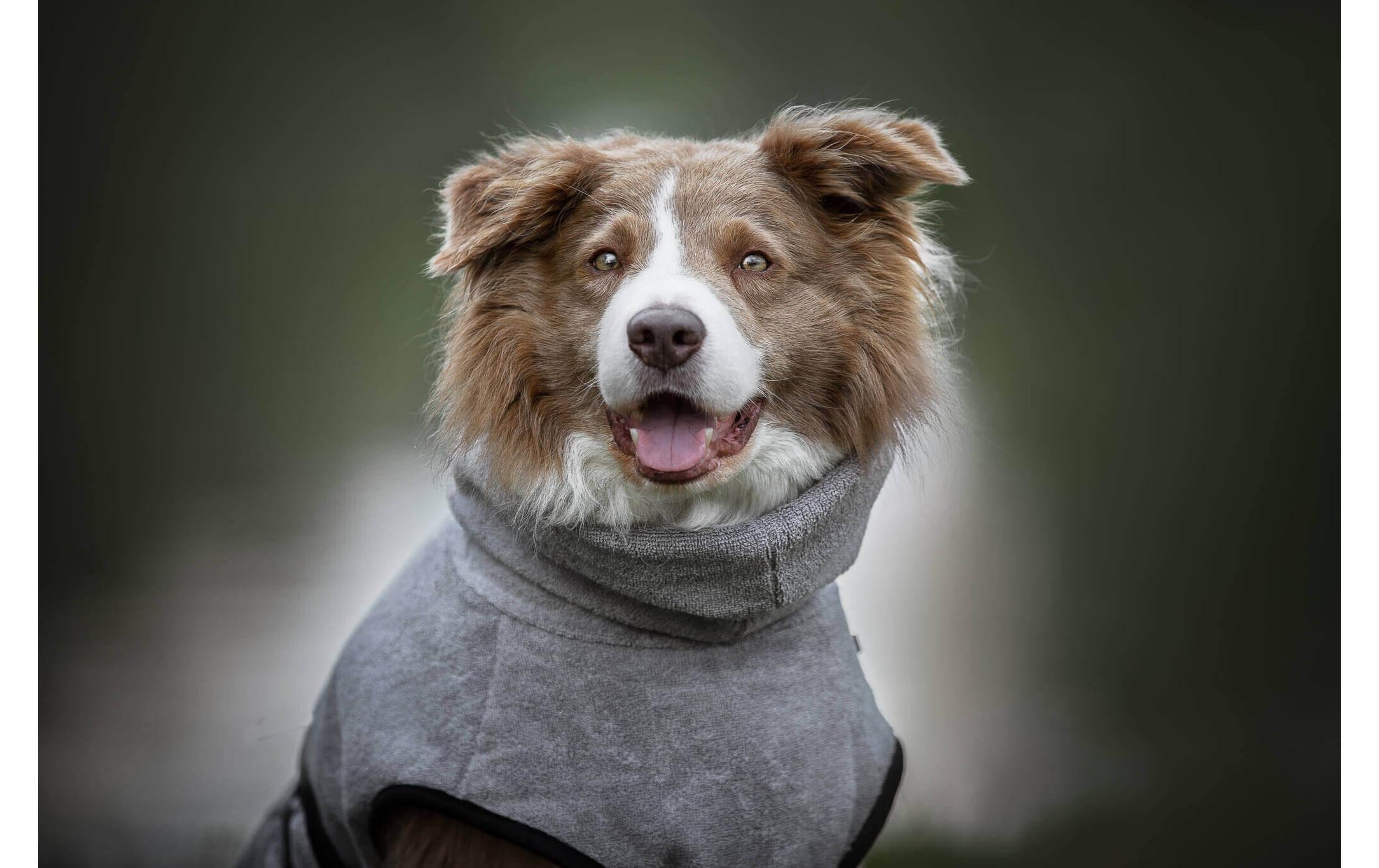 Deek Bademantel 2XS, 35 cm, Anthrazit