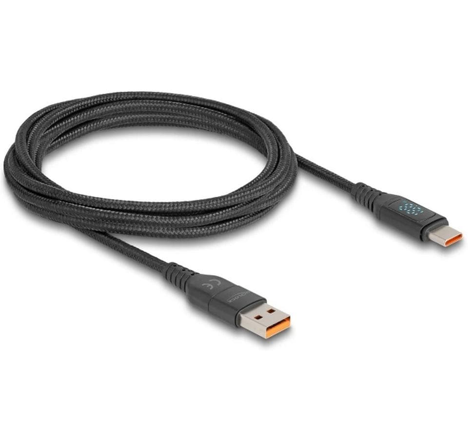 Delock USB-Ladekabel 88137 USB C - USB A/USB C 1.2 m