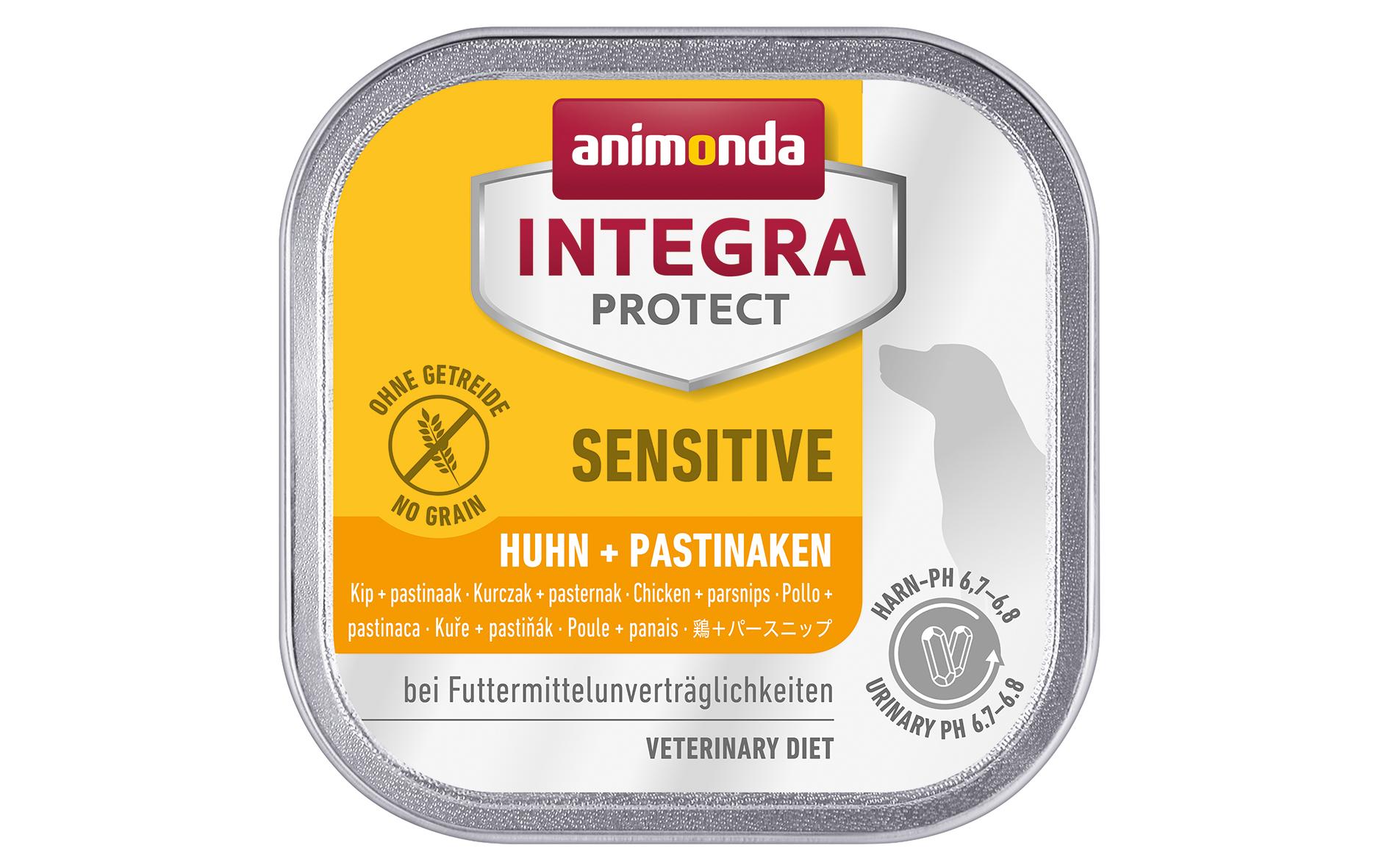 Animonda Integra Protect Nassfutter Sensitive Huhn und Pastinaken, 150 g Animonda Integra Protect Nassfutter Sensitive Huhn und Pastinaken, 150 g
