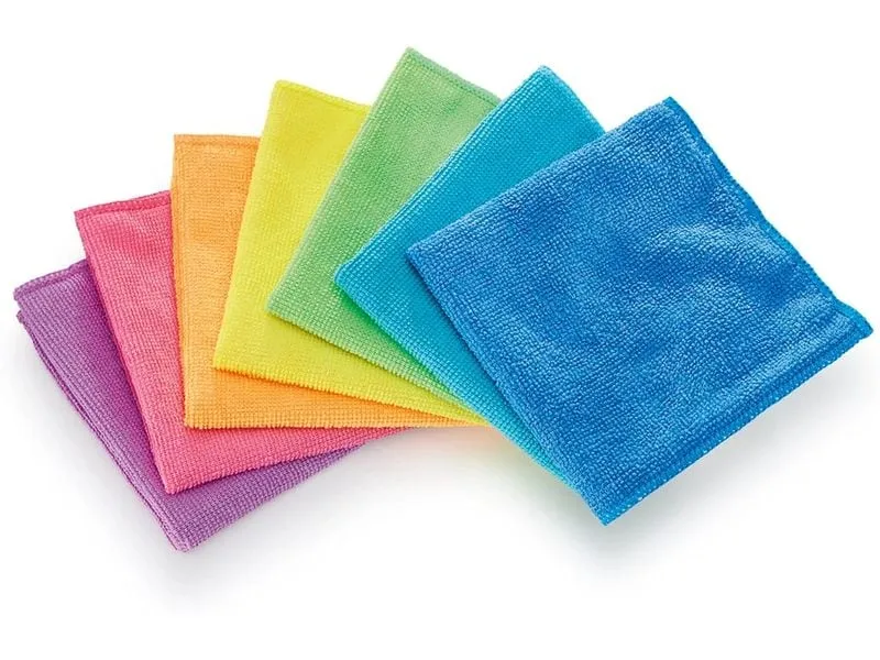 CLEANmaxx Mikrofaser-Reinigungstuch 30 Stück, Mehrfarbig