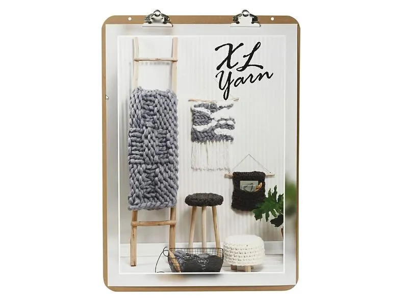 Creativ Company Dokumentenhalter Clipboard XXL für A2 und A3 Braun Creativ Company Dokumentenhalter Clipboard XXL für A2 und A3 Braun
