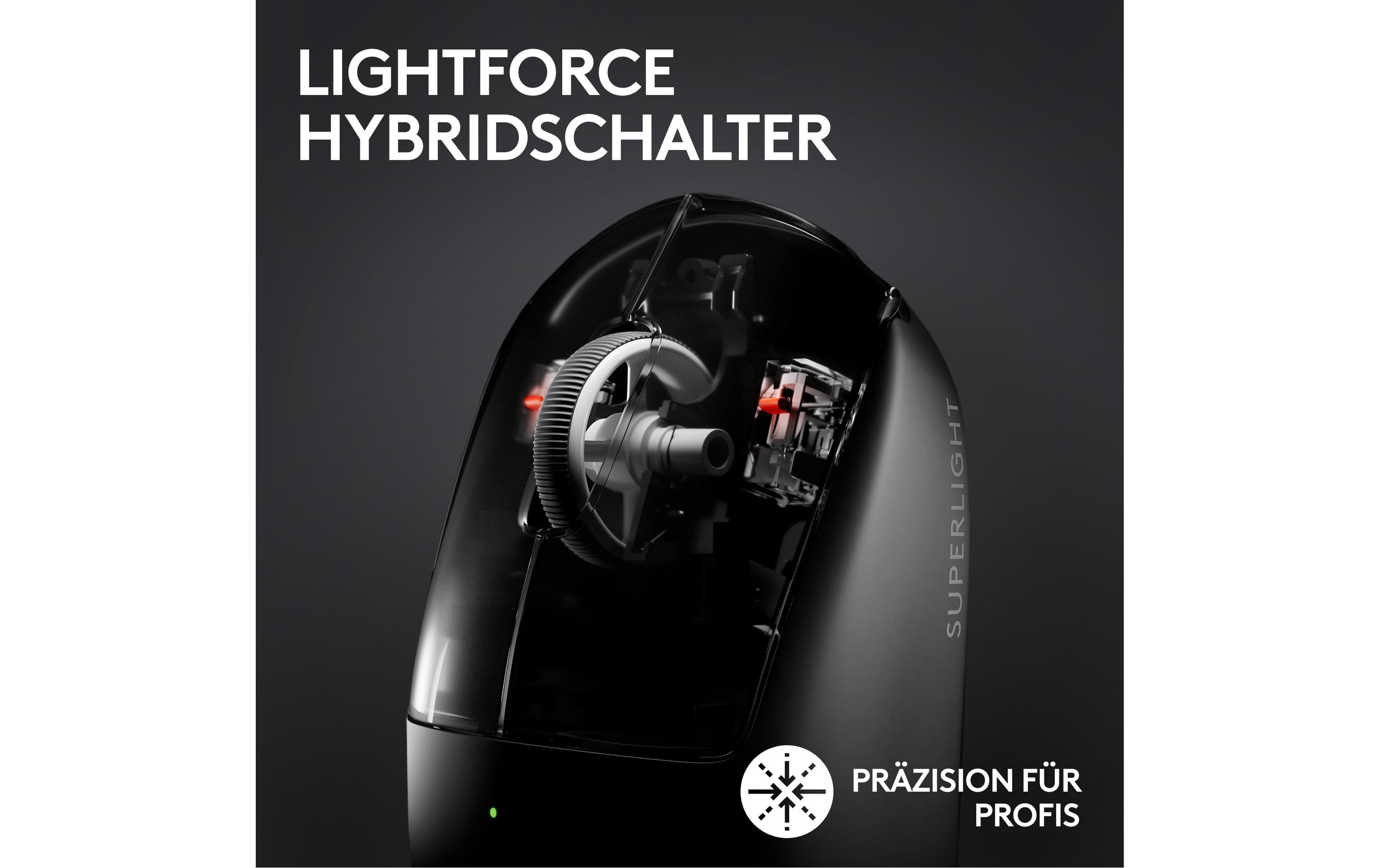 Logitech Gaming-Maus Pro X Superlight 2 Lightspeed Weiss