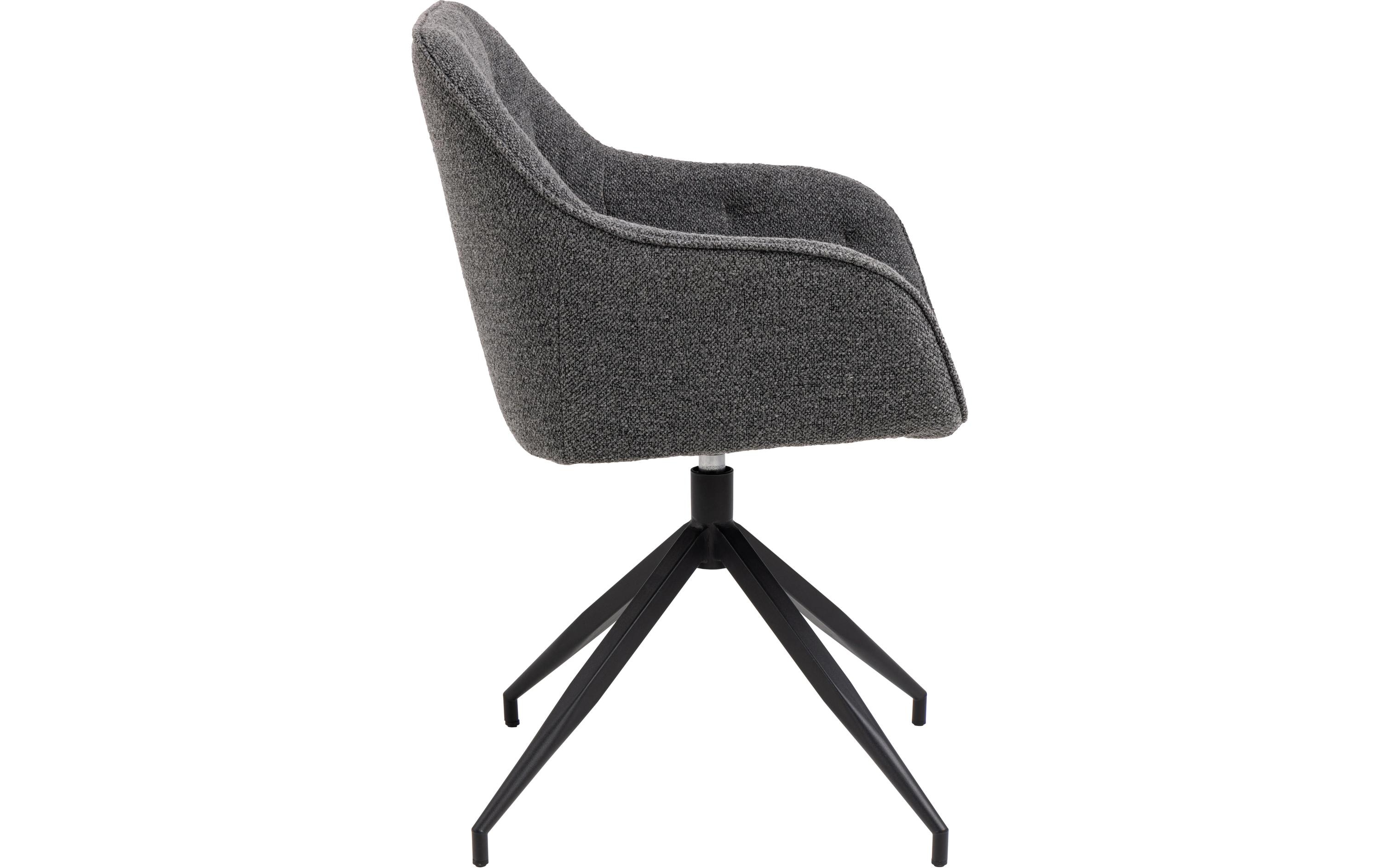 AC Design Stuhl Brooke Monza2, 1 Stück, Anthrazit