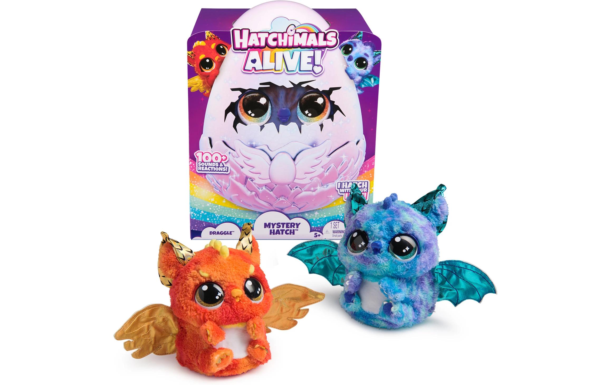 Spinmaster Hatchimals Secret Hatch Draggle Alive assortiert