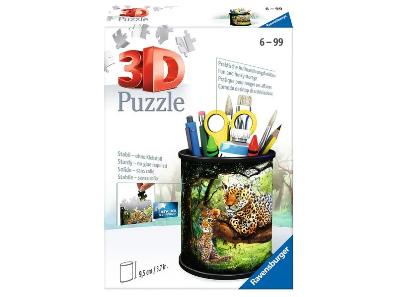 Ravensburger 3D Puzzle Utensilo Raubkatzen