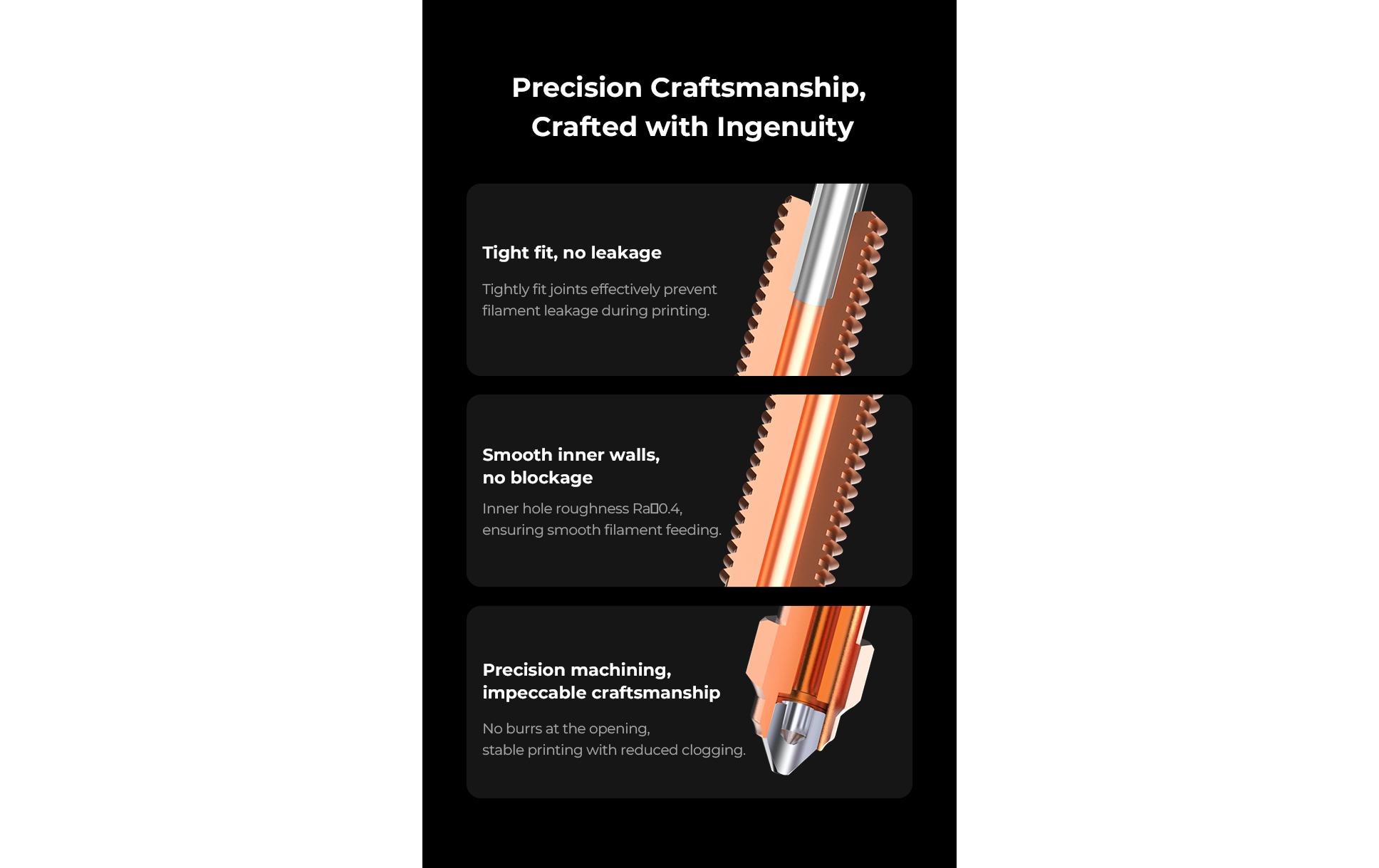 Creality Einhorn-Schnellwechsel-Düsensatz