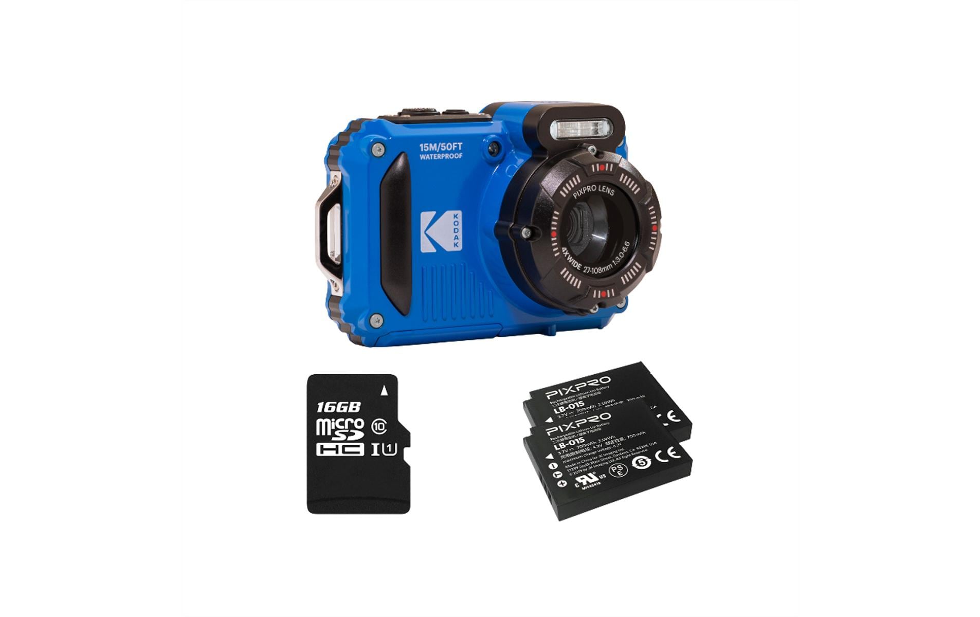 Kodak Unterwasserkamera PixPro WPZ2 Kit Blau Kodak Unterwasserkamera PixPro WPZ2 Kit Blau