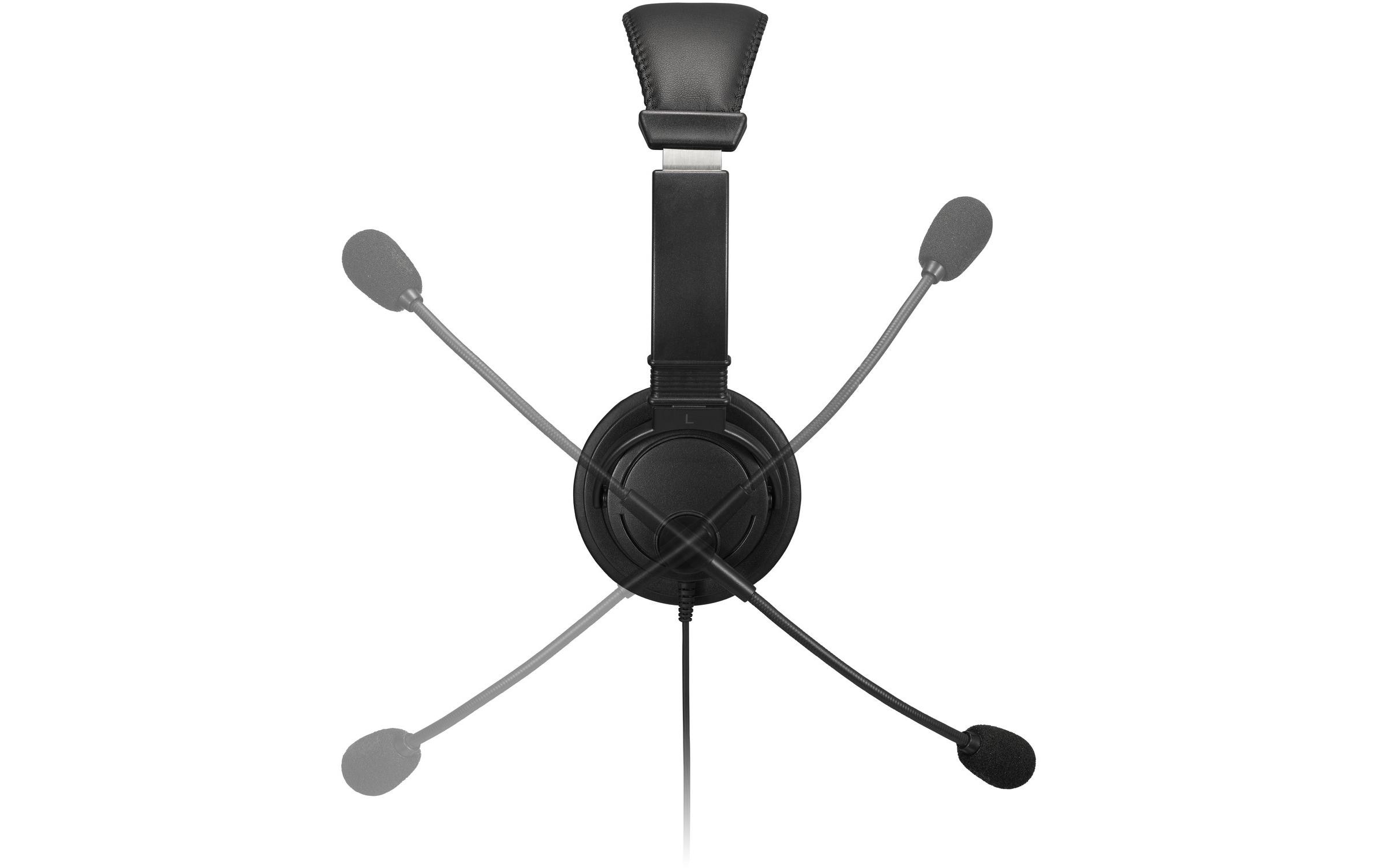 Kensington USB HiFi-Kopfhörer mit Mikrofon und Lautstärkeregler