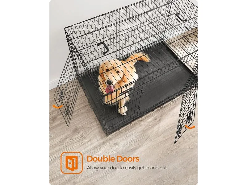 Feandrea Transportbox für Hunde 122 x 74.5 x 80.5 cm Feandrea Transportbox für Hunde 122 x 74.5 x 80.5 cm