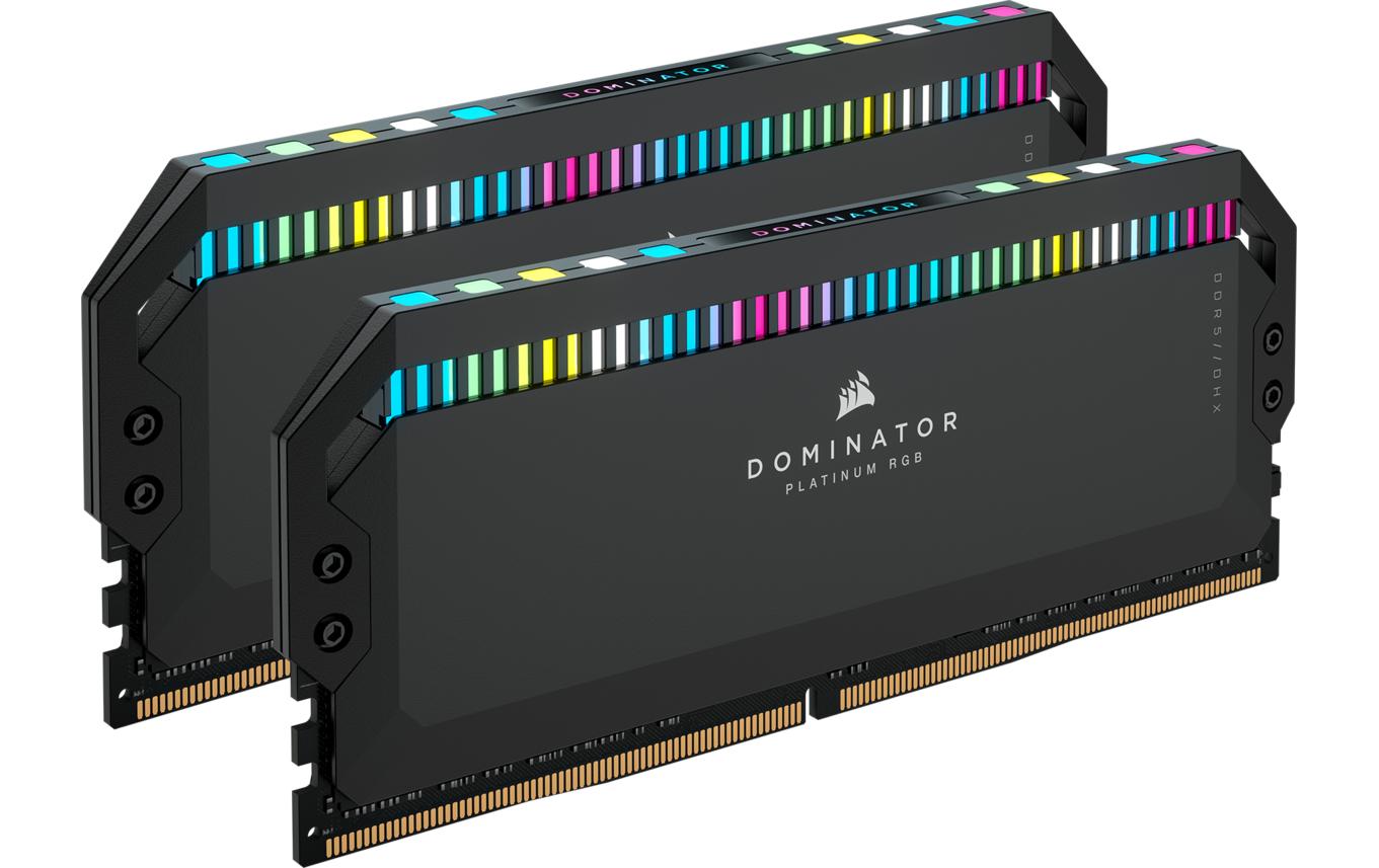 Corsair DDR5-RAM Dominator Platinum RGB 6400 MHz 2x 32 GB Corsair DDR5-RAM Dominator Platinum RGB 6400 MHz 2x 32 GB