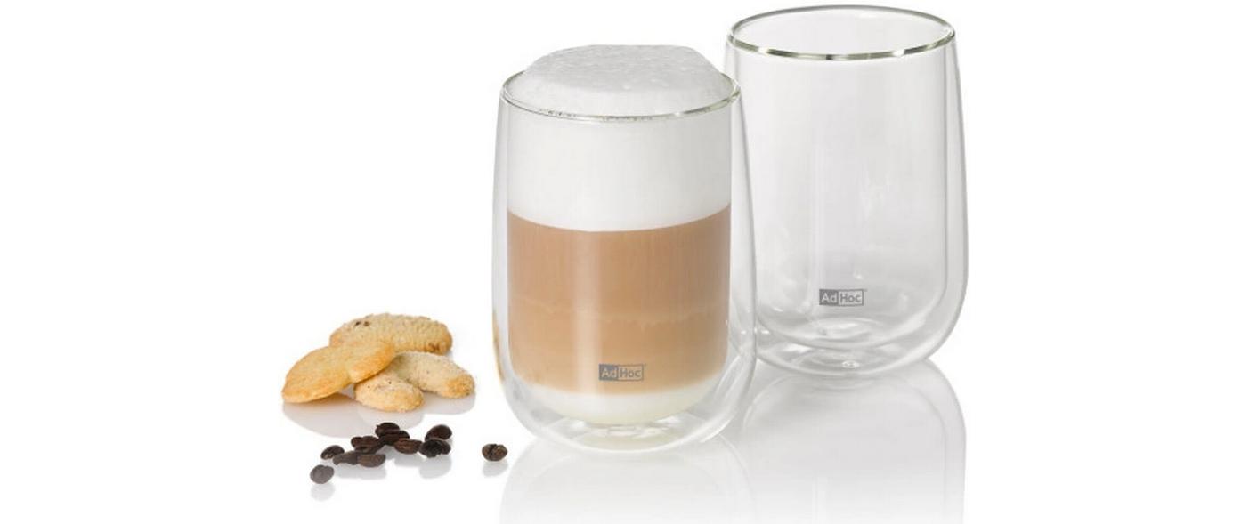 AdHoc Teeglas Duo Glass 400 ml, 2 Stück