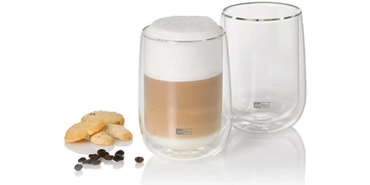 AdHoc Teeglas Duo Glass 400 ml, 2 Stück AdHoc Teeglas Duo Glass 400 ml, 2 Stück