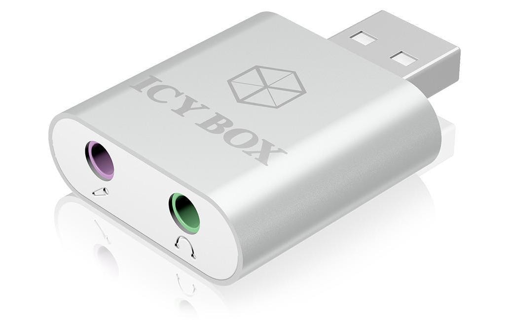 ICY BOX Soundkarte Adapter IB-AC527 USB 2.0