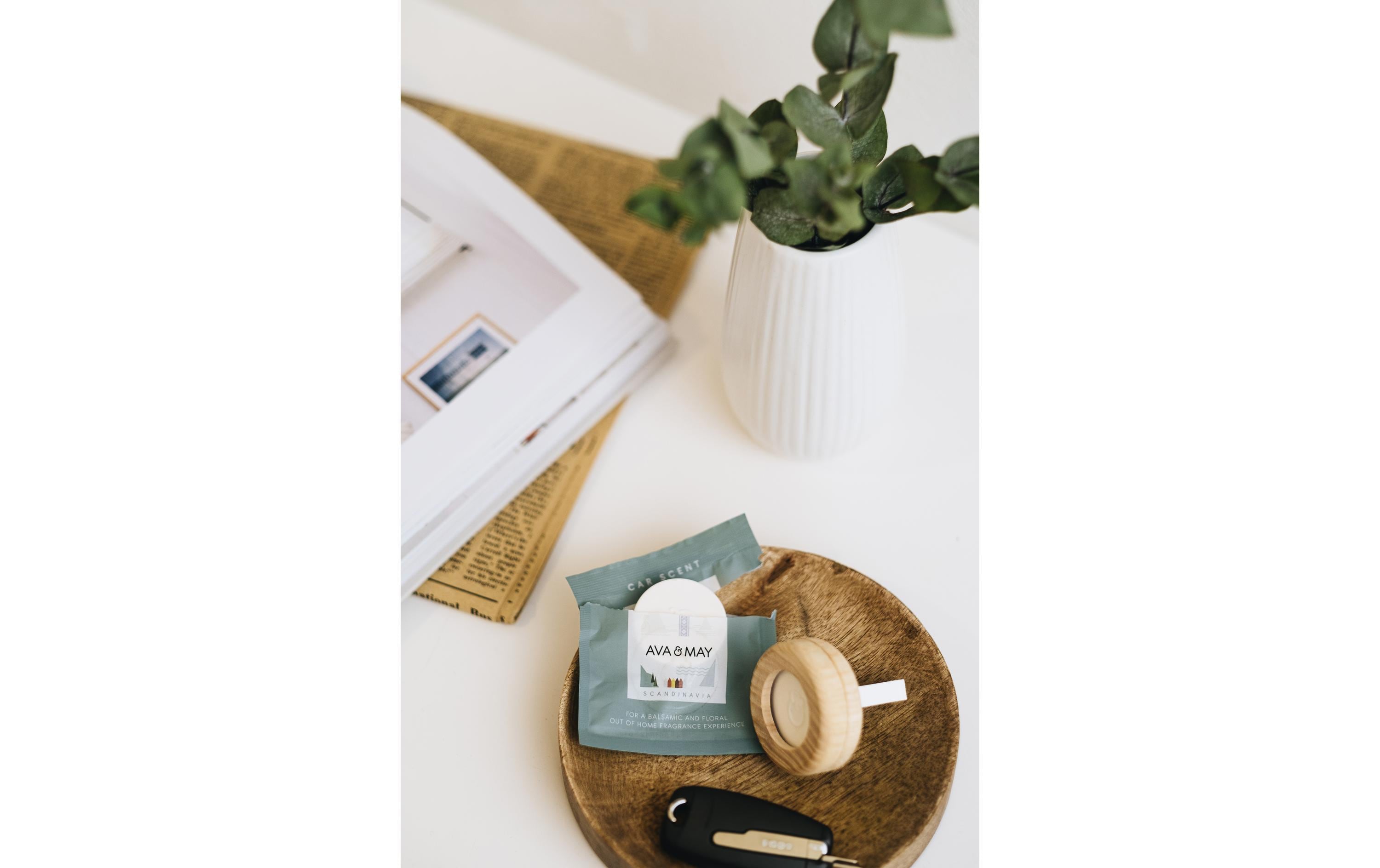 AVA & MAY Autodiffusor Norwegen Moschus, Maiglöckchen & Amber