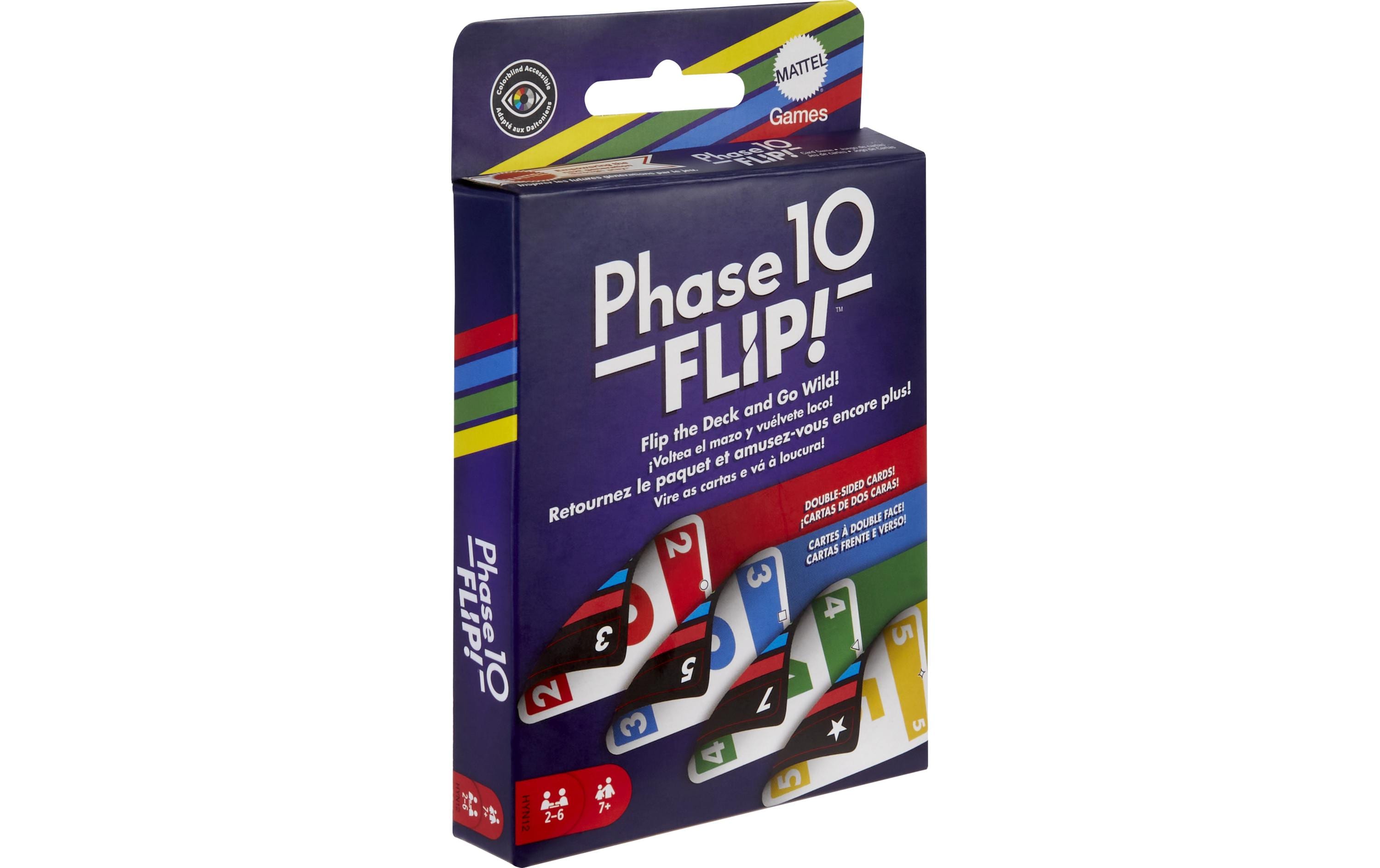 Mattel Spiele Phase 10 Flip Mattel Spiele Phase 10 Flip
