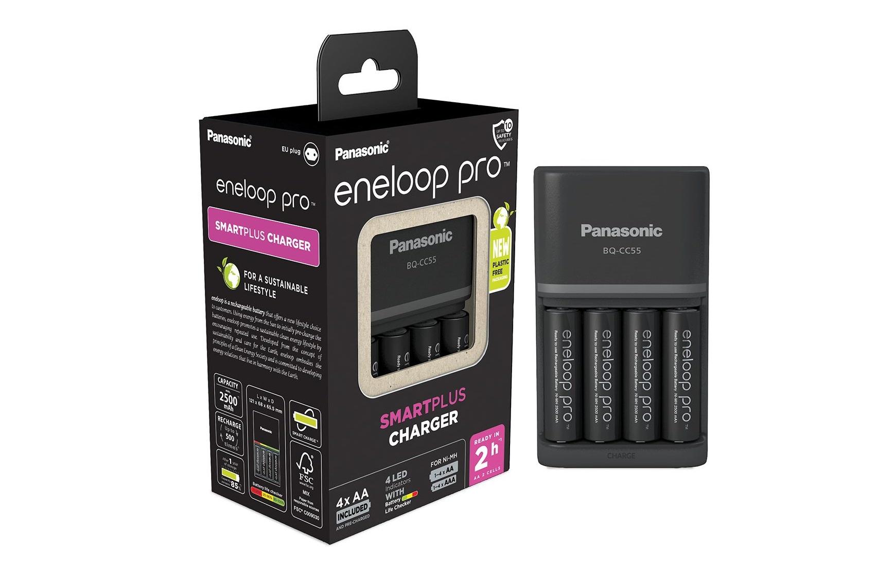 Panasonic Ladegerät Eneloop Smart & Quick Charger Panasonic Ladegerät Eneloop Smart & Quick Charger