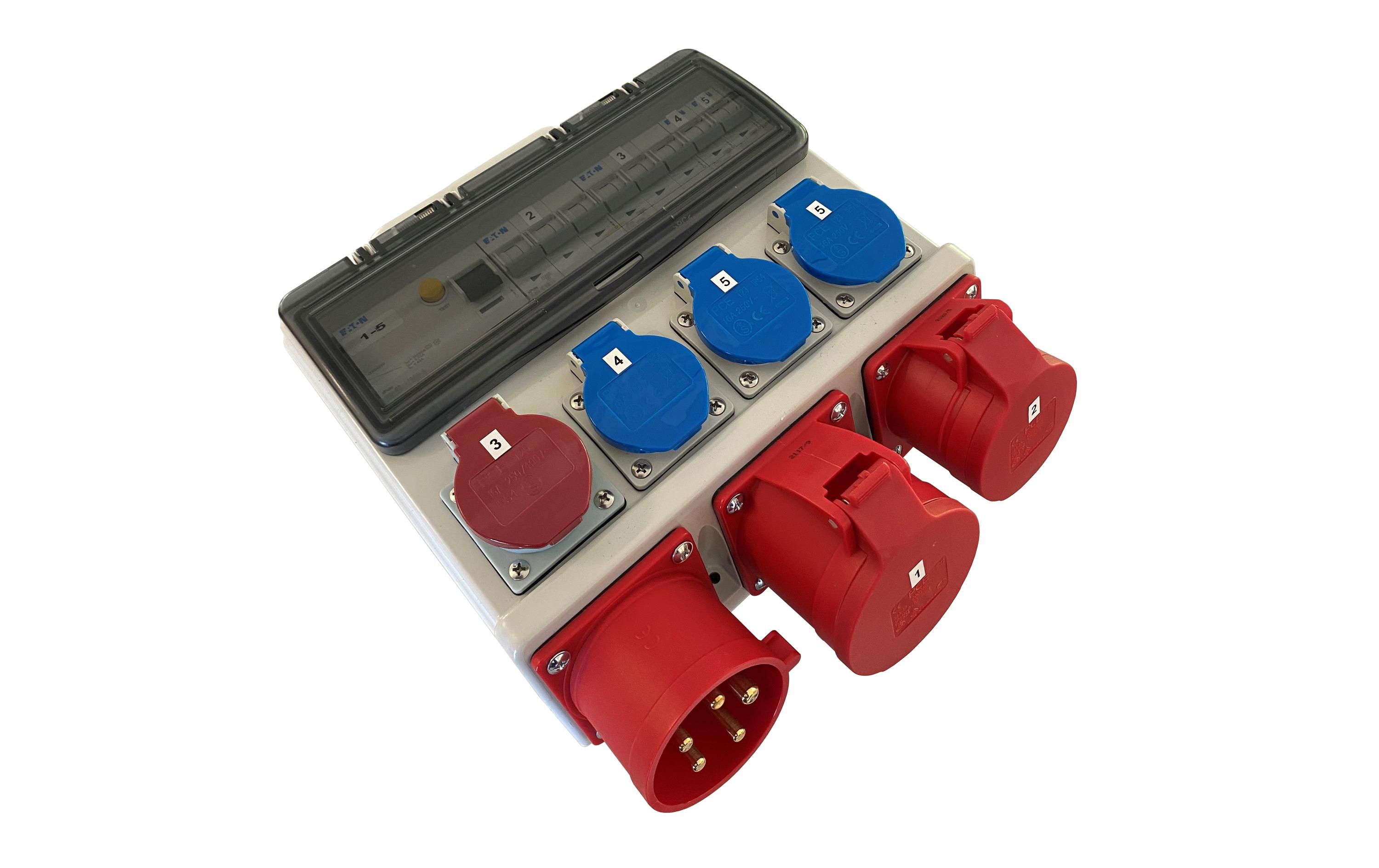 Spälti AG Baustromverteiler CEE32/5 63A ohne Zuleitung Spälti AG Baustromverteiler CEE32/5 63A ohne Zuleitung