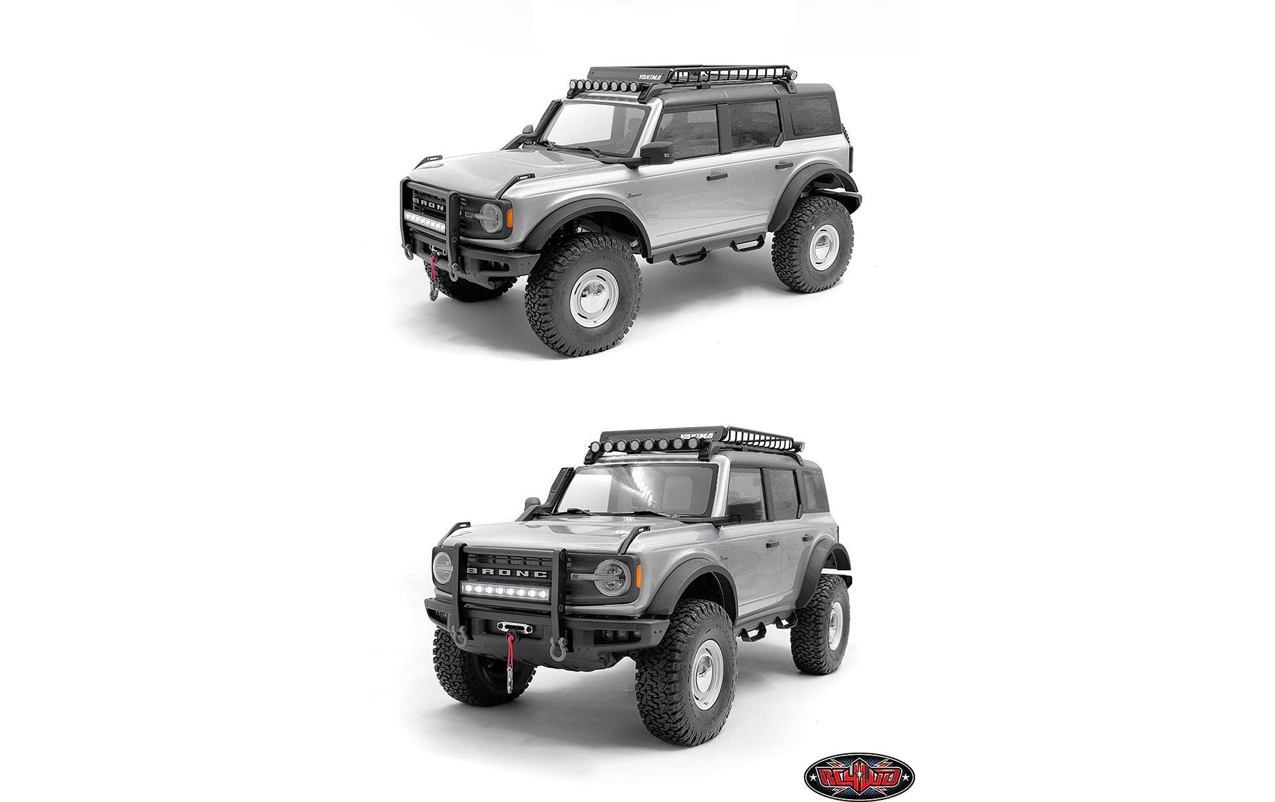 RC4WD Felgen 1.9 Aluminiumkappenräder, Weiss, 4 Stück