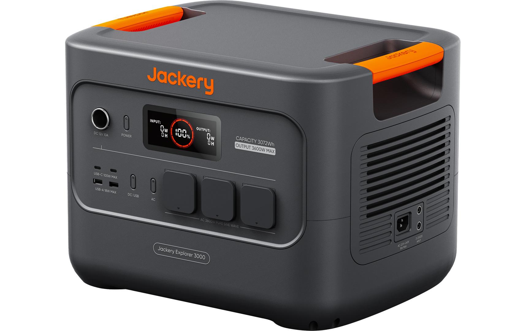 Jackery Power Station Explorer 3000 V2, 3000 Wh