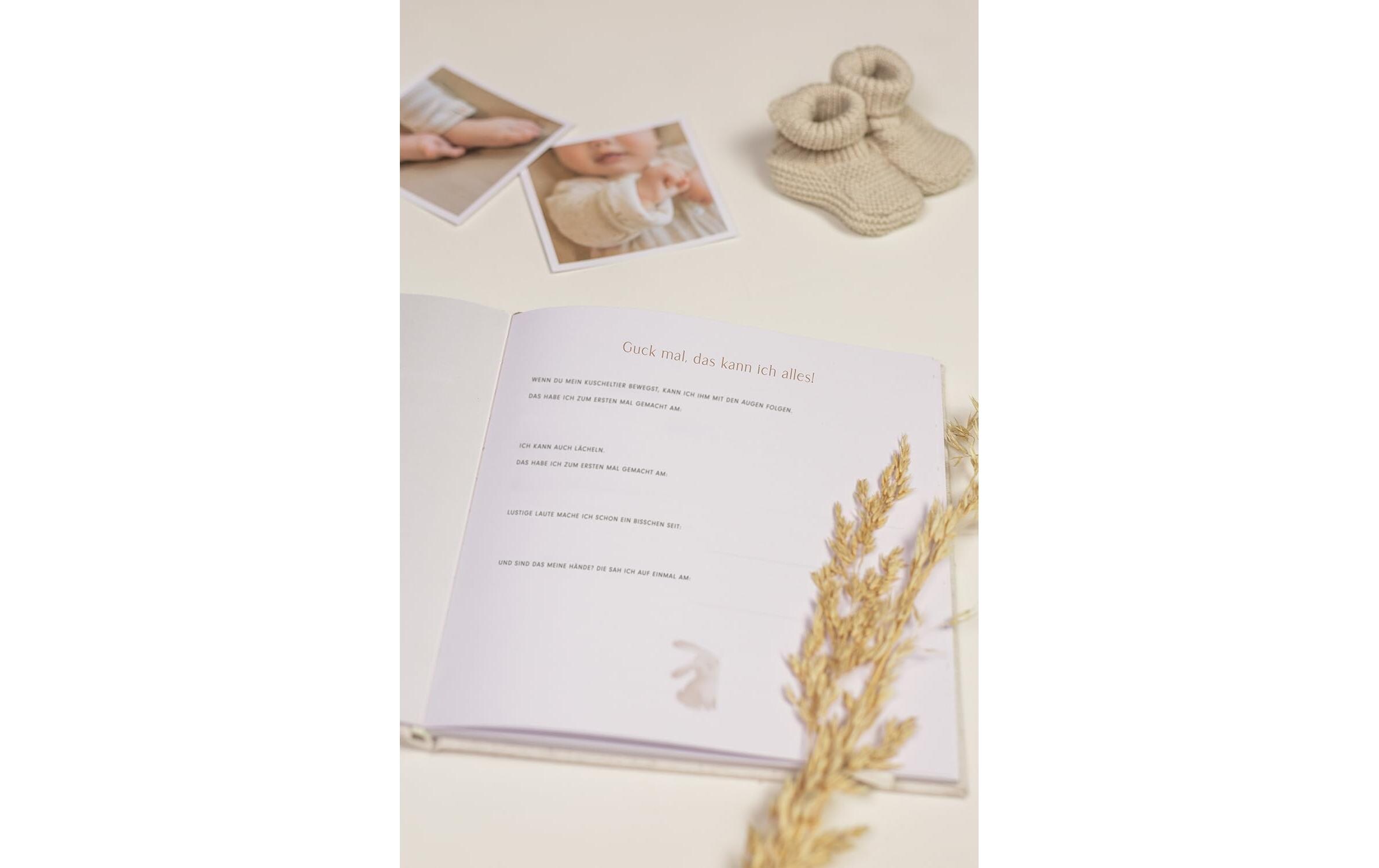 Oykami Erinnerungsbuch erstes Jahr Miffy Rosa