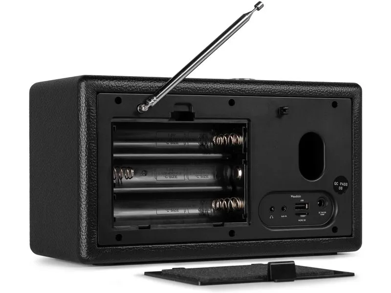 Audizio DAB+ Radio Tune60 Schwarz Audizio DAB+ Radio Tune60 Schwarz