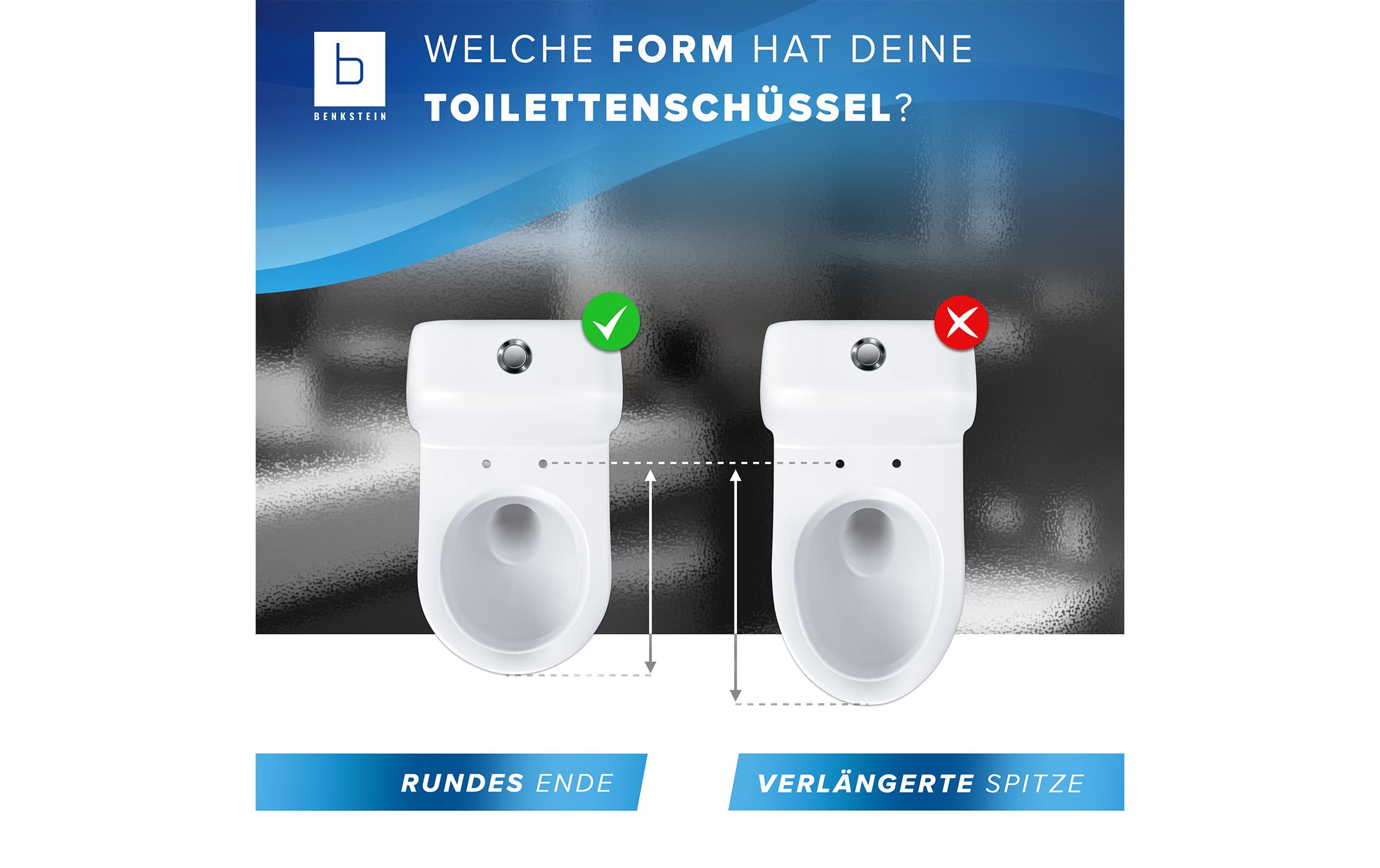 Benkstein Toilettensitz D-Form