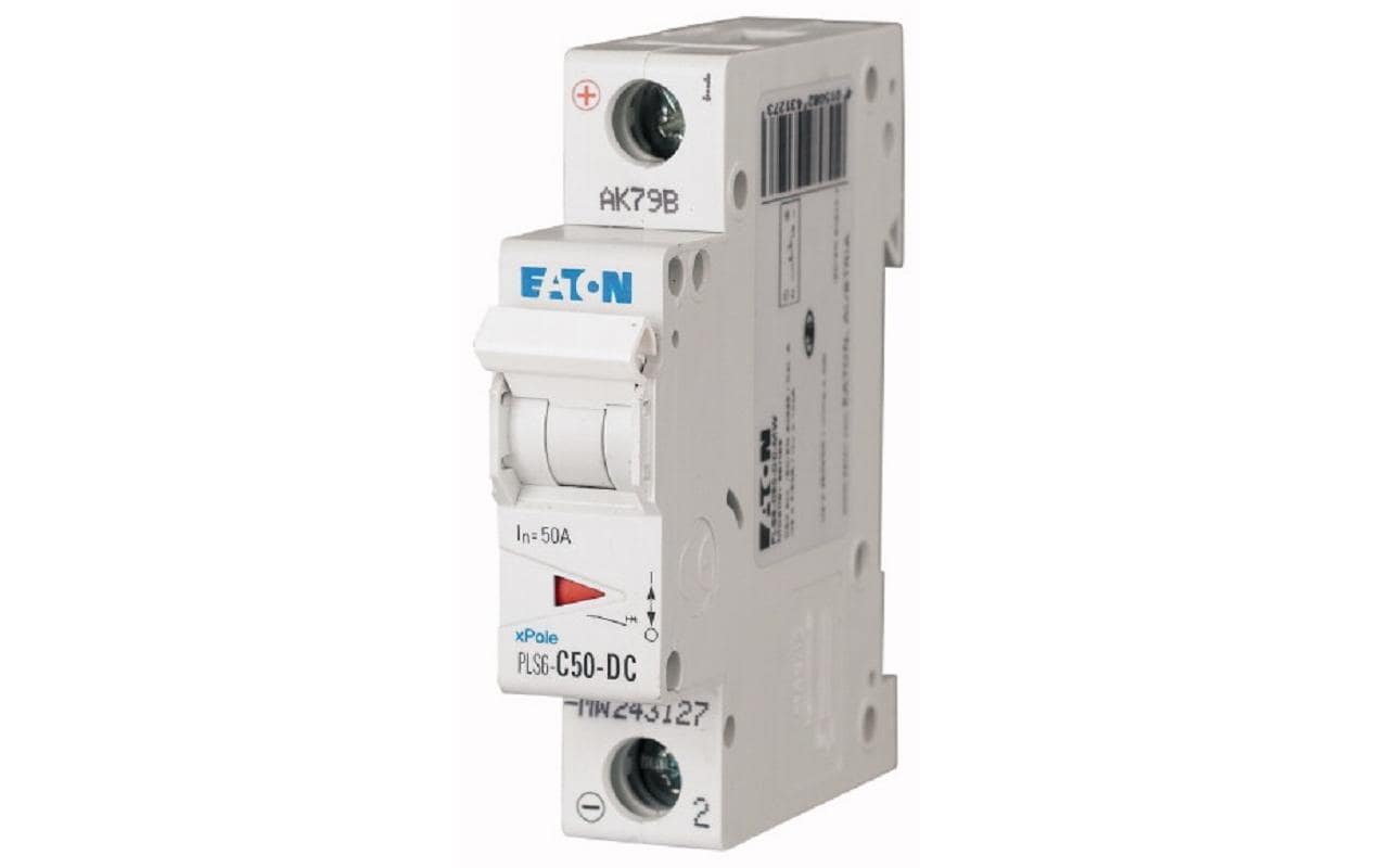 Eaton Leitungsschutzschalter 220 V DC, 50 A, 1-Pol Eaton Leitungsschutzschalter 220 V DC, 50 A, 1-Pol