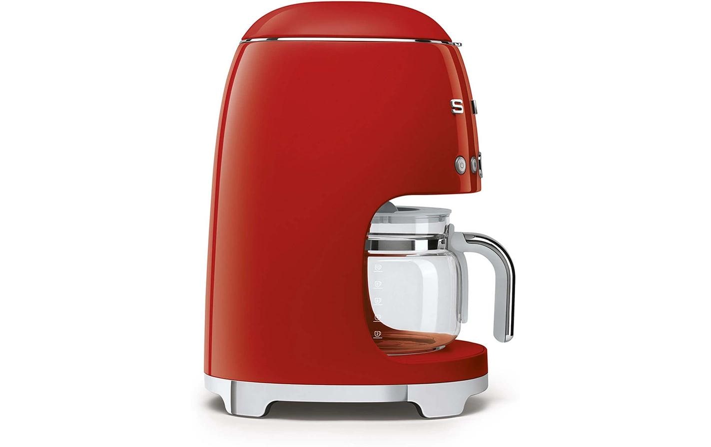 SMEG Filterkaffeemaschine 50's Style DCF02RDEU Rot