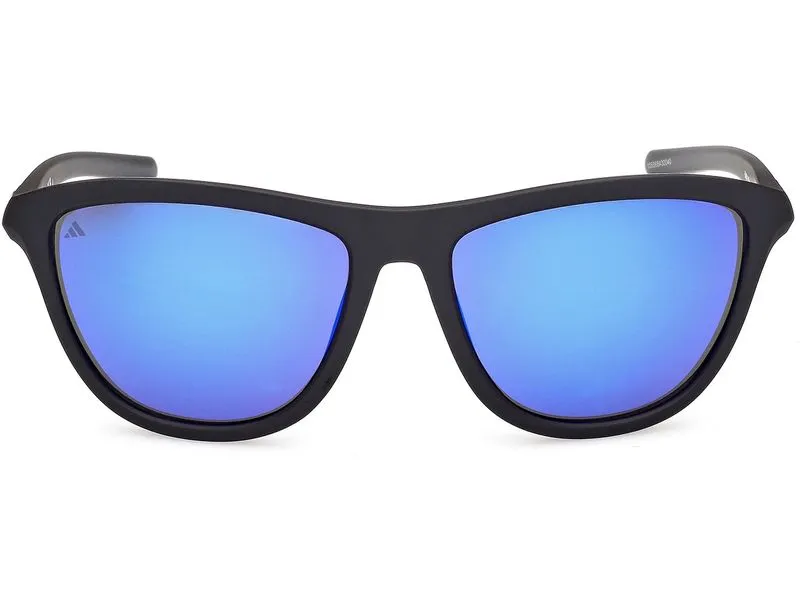 adidas ES0001 Sport Sonnenbrille Matte Black, Blue