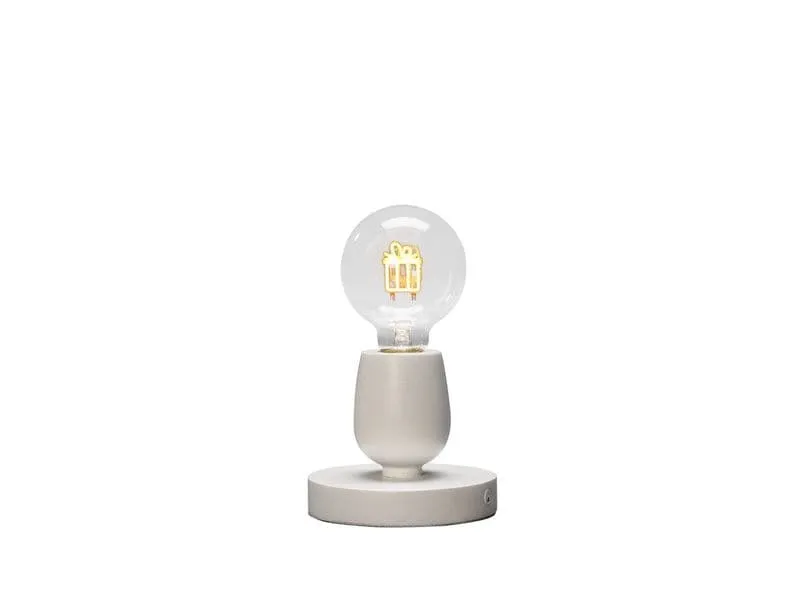 Konstsmide LED-Leuchte inkl. E27 Leuchtmittel weiss, mit 6h Timer