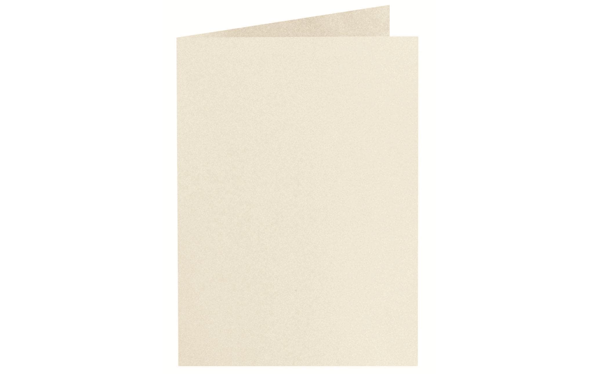 Artoz Blankokarte Perle A5, 5 Stück, Ivory Artoz Blankokarte Perle A5, 5 Stück, Ivory
