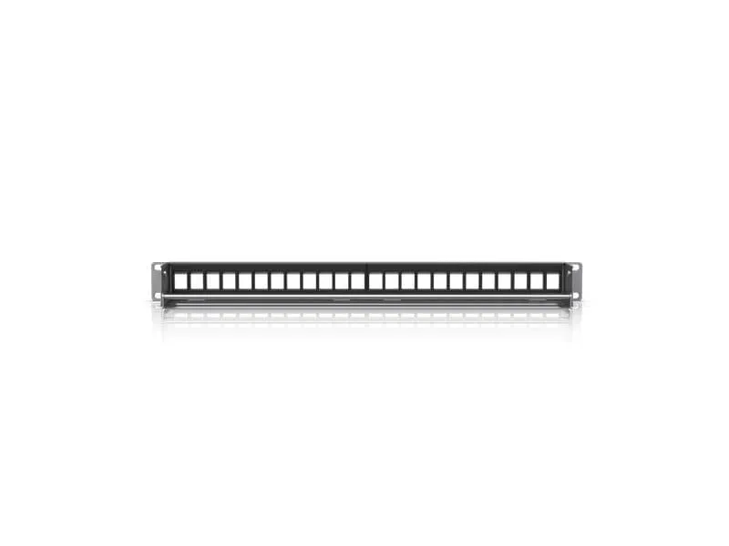 Ubiquiti 24-Port Blank Keystone Patch Panel 1HE 19, Grau Ubiquiti 24-Port Blank Keystone Patch Panel 1HE 19, Grau