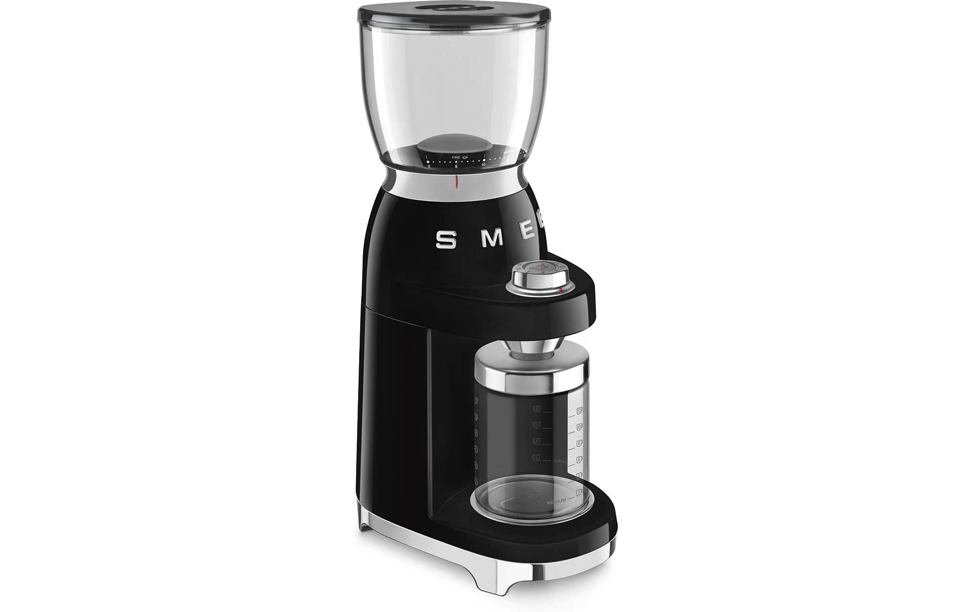 SMEG Kaffeemühle 50's Style CGF11BLEU Schwarz