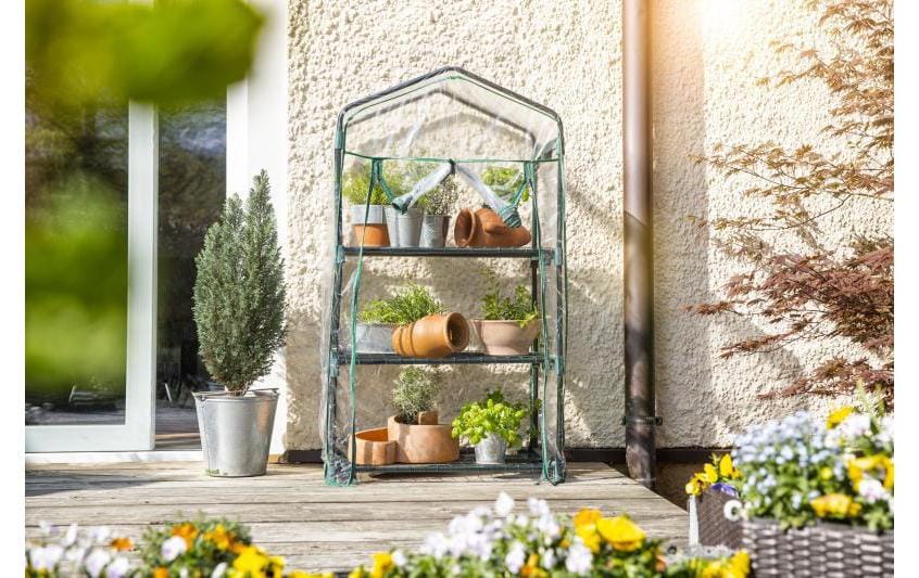 Windhager Balkongewächshaus 49 x 68 x 128 cm Windhager Balkongewächshaus 49 x 68 x 128 cm
