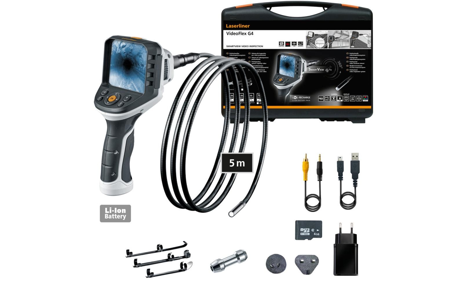 Laserliner Endoskopkamera VideoFlex G4 XXL Laserliner Endoskopkamera VideoFlex G4 XXL